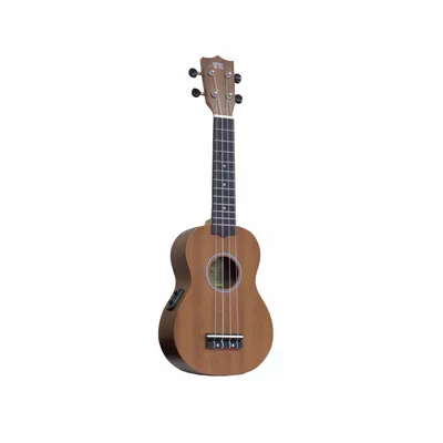 WIKI UK20SE - гитара укулеле сопрано с подключением, красное дерево, цвет  натуральный купить онлайн по актуальной цене со скидкой и доставкой -  invask.ru