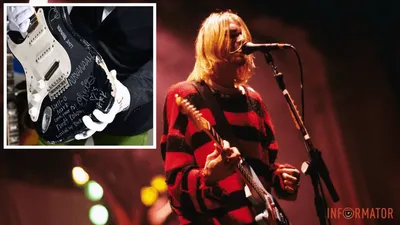 Разбитая гитара Курта Кобейна была продана на аукционе за 600 тыс. долларов  - Афиша Daily