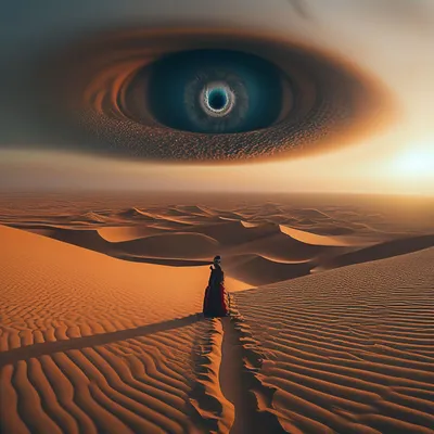 Глаз Сахары | Пикабу