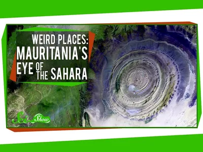 7 интересных фактов о необычном месте — «Глазе Сахары»