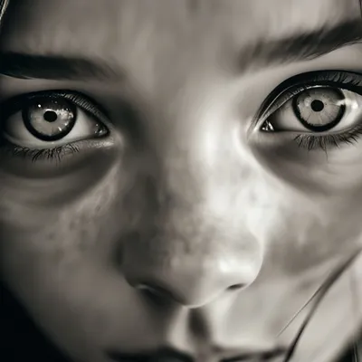 Девушки глаз и ресниц стоковое фото. изображение насчитывающей черный -  90744332