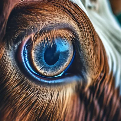 Глаза Коровы — стоковые фотографии и другие картинки Глаз - Глаз, Домашний  скот, Корова - iStock