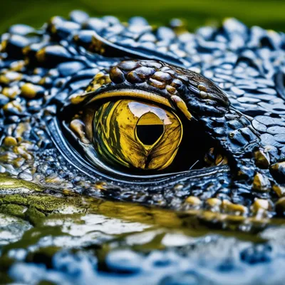 Глаз африканского крокодила | Пикабу