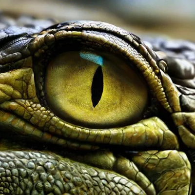 глаз крокодила стоковое изображение. изображение насчитывающей макрос -  12039301