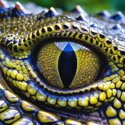 Портрет Большие Глаза Крокодила Смотрят Крокодил В Воде Таиланд Заживать —  стоковые фотографии и другие картинки Агрессия - iStock