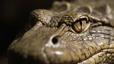 глаз крокодила стоковое изображение. изображение насчитывающей глаз -  10201273