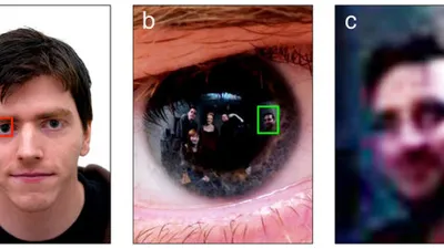 Учёные научились различать отражения людей на радужке глаза