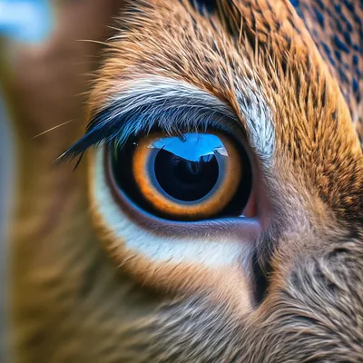 В США обнаружили оленя с шерстью на глазных яблоках - Газета.Ru