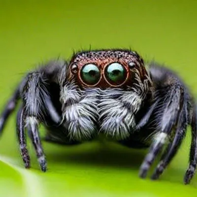 Скачать обои глаза, макро, насекомое, насекомые, паук разрешение 1920x1200  #35920