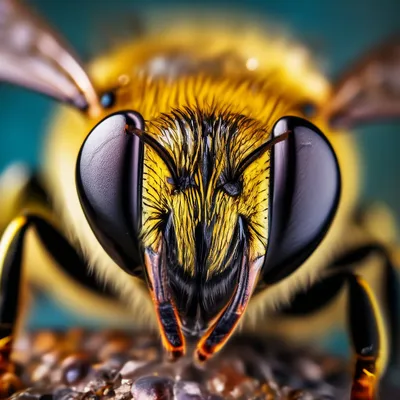Глаза пчелы - 95 фото