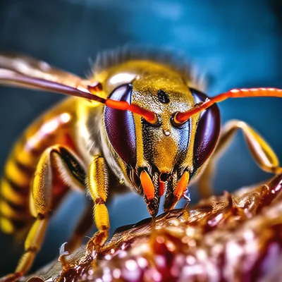 Мир в глазах пчелы» — создано в Шедевруме