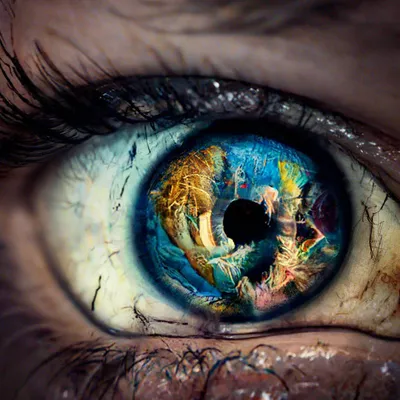 Мир глазами шизофреника» — создано в Шедевруме