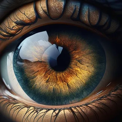 Красивый синий слепой женский глаз закрывается Стоковое Изображение -  изображение насчитывающей макрос, медицинско: 253450089