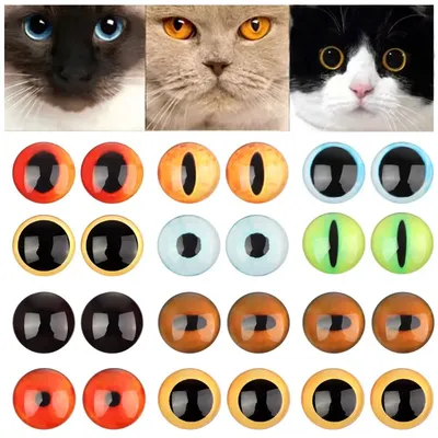 Купить Цветные контактные линзы для косплея Eyeshare для глаз, глаза  животных, динозавров, цветные линзы для глаз, кошачий глаз на Хэллоуин, 1  пара, 14,5 мм | Joom
