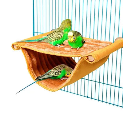 Домик-гнездо для птиц, зимний теплый домик для попугая, кровать, гамак,  игрушка, клетка для птиц, подставка для попугаев, волнистых попугаев |  AliExpress