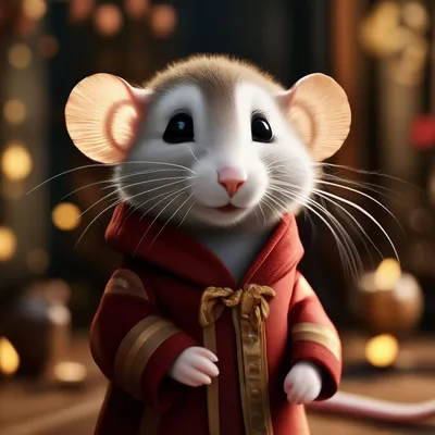 Год крысы милая крыса умная крыса» — создано в Шедевруме