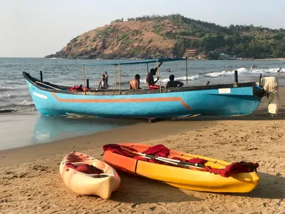 Gokarna and temple hi-res stock photography and images - Alamy