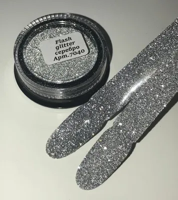 Голографическая фольга Lecente Silver Mosaic Nail Foil (1,5м) - купить  гель-лаки в Киеве и Украине, цена на кусачки для ногтей - интернет магазин  Abinails