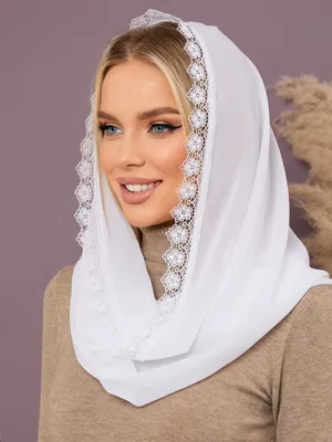 Women's scarf for church, silk scarf, Cape, wedding, Easter, baptism, white  cape, Temple Cap - AliExpress