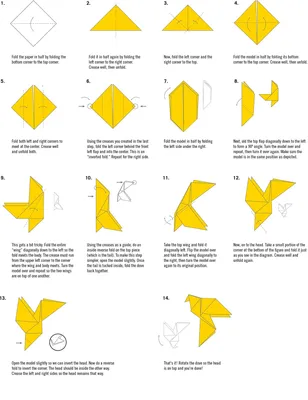 Оригами Голубь мира из бумаги своими руками пошагово | оригами птица голубь  | DIY origami bird - YouTube