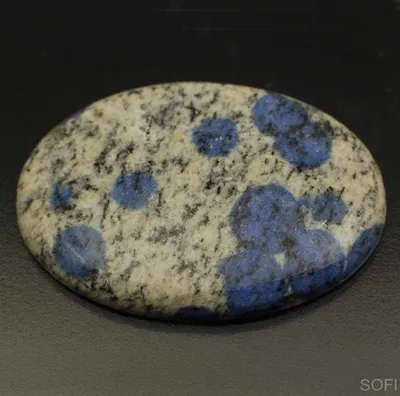 Купить Камень голубая Яшма натуральная 74.00 карат арт. 5509 по низким  ценам - Интернет магазин Серебряная Лилия