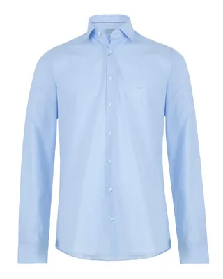 Рубашка мужская Michael Kors MD90450 голубая 39 IT - купить в Москве, цены  на Мегамаркет