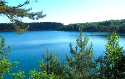 Голубое озеро в с.Горенка с бирюзовой водой. - YouTube