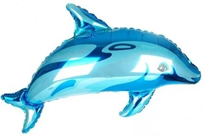 Купить Игрушка \"Дельфин\" голубой антистрессовая 55х23х27 см в Иркутске и  Ангарске | ТД Карс