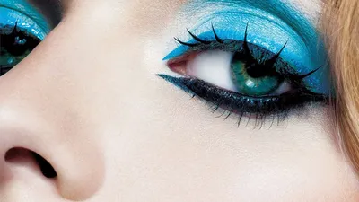 Яркий макияж для голубых глаз поэтапно. | SadBlog | Дзен