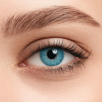 Цветные линзы для карих глаз: как сделать темные глаза ярко-голубыми!