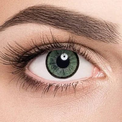 Линзы Green ColourVUE Glamour с диоптриями (2 линзы)