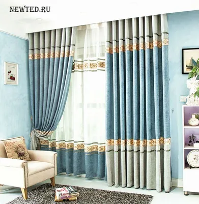 Заказать шторы в гостиную цена, фото отзывы в интернет магазине NewTed.ru