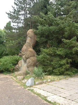 Сад камней в посёлке Гончарка - YouTube