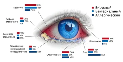 Конъюнктивит, синдром сухого глаза, красный глаз: симптомы, диагностика и  лечение