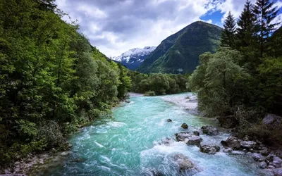 Красивые горные реки (60 фото) - 60 фото
