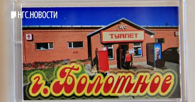 В продаже появились магнитики с видом на «градообразующий» туалет в Болотном  - 24 октября 2017 - НГС