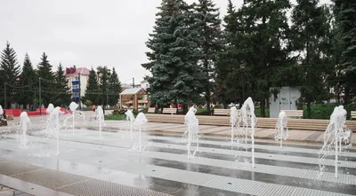 Площадь им. В. И. Ленина и Сокольская гора «Активация городского центра» г.  Бугульма | Национальные проекты РФ