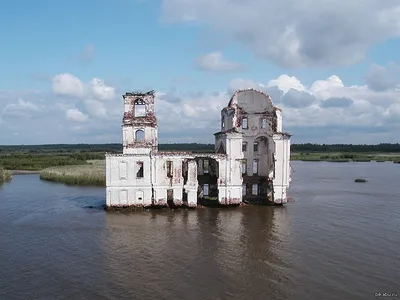 Город Молога - затопленный город на Волге (фото)