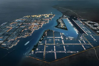 В Саудовской Аравии построят восьмиугольный город на воде