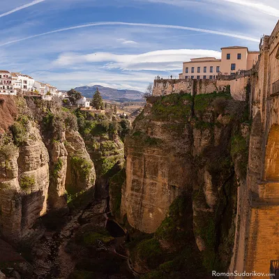 Ronda / Испания :: страны :: архитектура (architecture, архитектура,  здание, дом, архитектурный памятник, ) :: город :: с высоты птичьего полета  :: фото / смешные картинки и другие приколы: комиксы, гиф анимация, видео,  лучший интеллектуальный юмор.