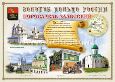 Золотое кольцо России Большое и Малое: города и маршруты, фото и карта