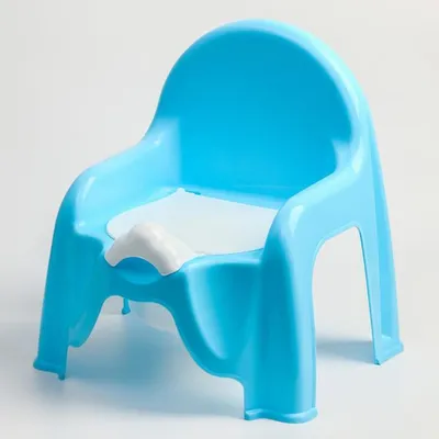 Горшок-стульчик Пластишка светло-голубой