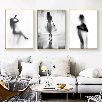 Дизайн-проекты гостиной черно-белого цвета - реальные фото интерьеров от  Mr.Doors