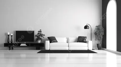 Дизайн гостиной в черно-белом стиле 25 фото - matrasi.org