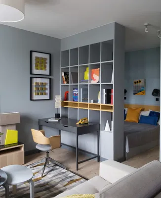 Красивые интерьеры кухни-спальни — самые лучшие идеи дизайна для вашей  квартиры — SALON
