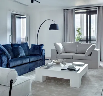 Дизайн гостиной с двумя диванами: Фото, Как поставить? | Дизайн гостиной,  Дизайн, Диван