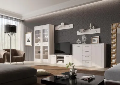 Угловые стенки в гостиную — купить мебель по цене производителя