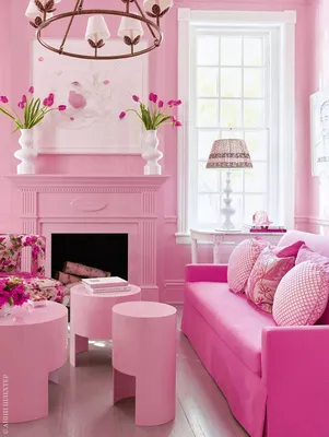 Розовый цвет в интерьере – особенности дизайна комнат в розовых тонах