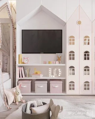 Однушка в сине-розовых тонах с мини-кабинетом и гостевым санузлом | ivd.ru
