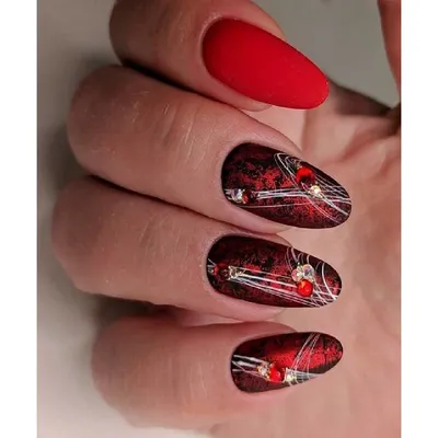 Gothic Nails: 45+ Coolest Designs and Ideas | Acrylic nails, Gothic nails,  Long nails